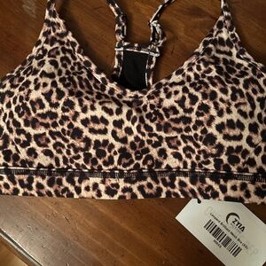 Zyia Leopard Brilliant Mesh Bra